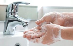 lavar manos una y otra vez